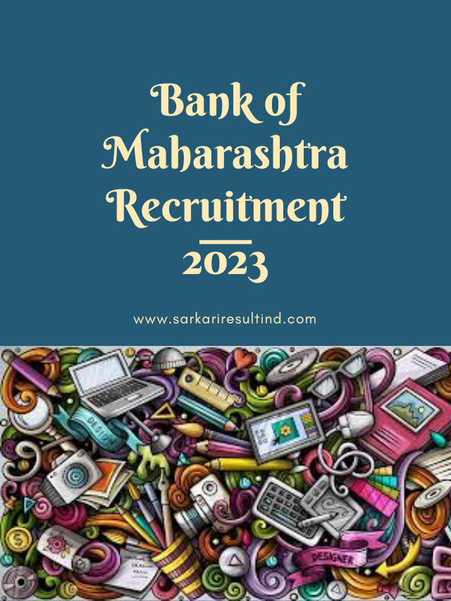 bank of maharashtra recruitment 2023