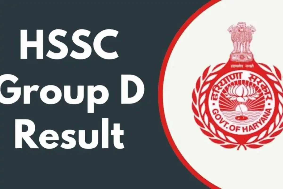 HSSC CET Group D Result 2024