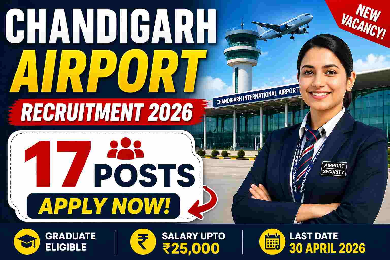 Chandigarh Airport Recruitment 2026