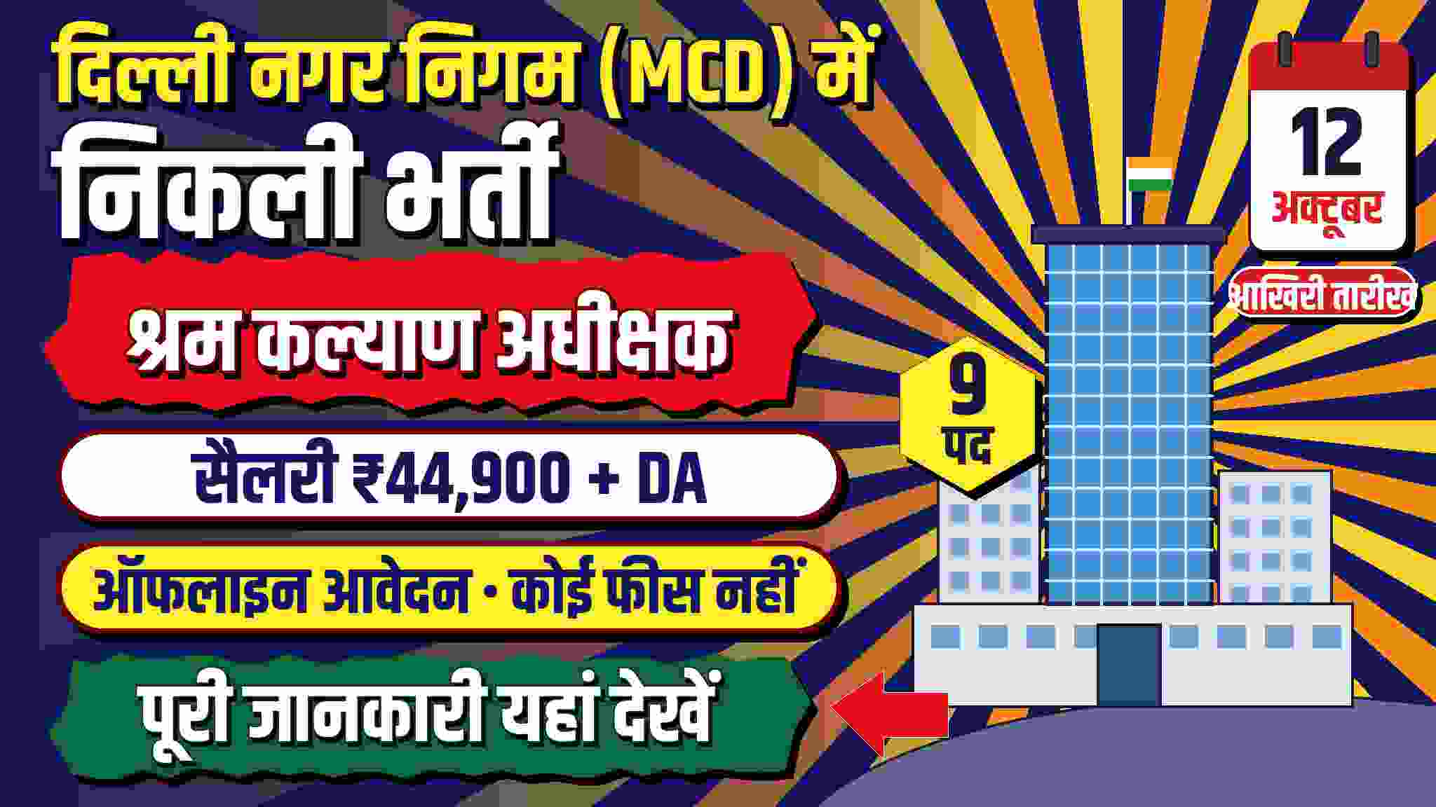 Delhi MCD Recruitment 2026